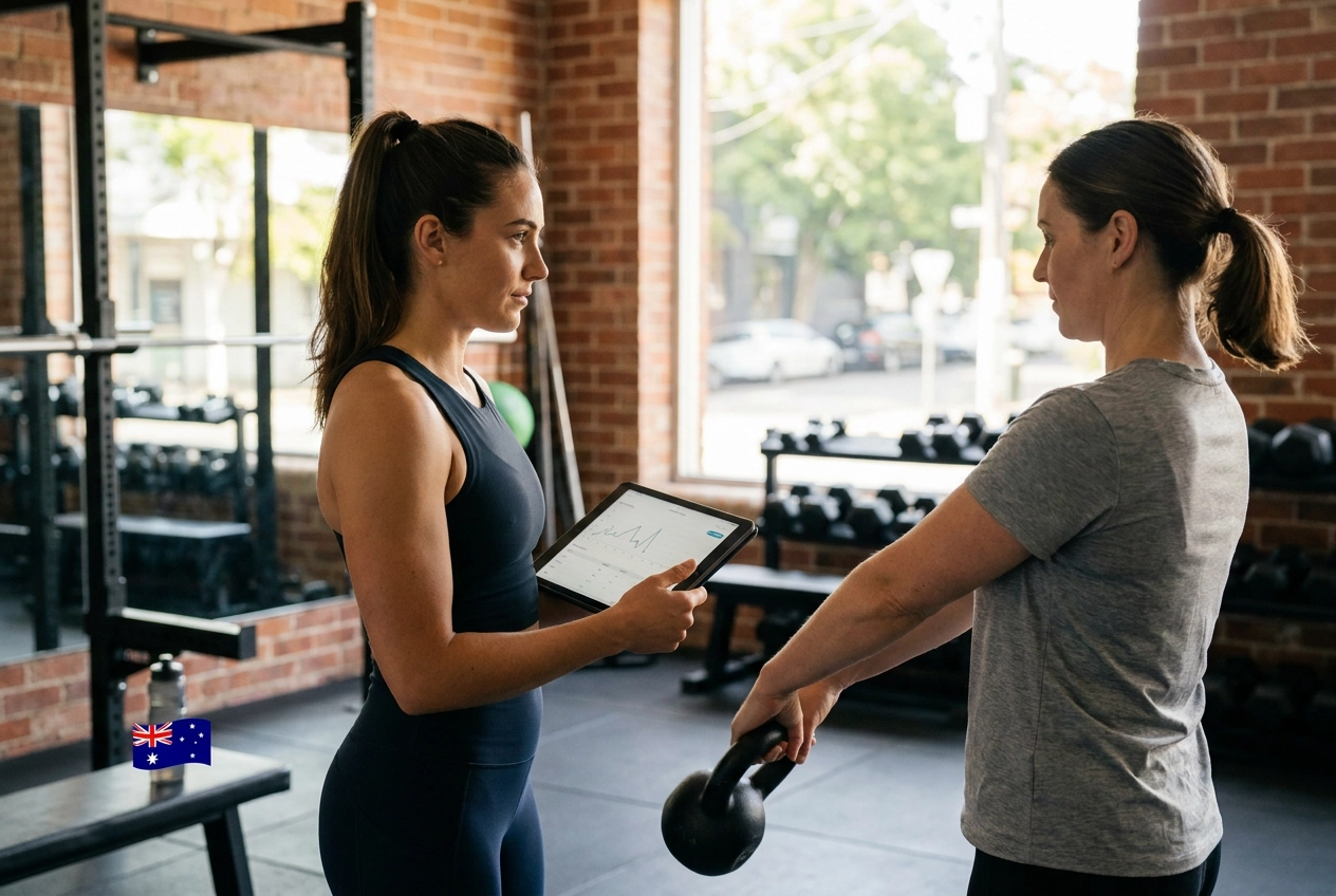 Professional header image for step-by-step guide: How to Choose a Female Personal Trainer in Australia: Wha...